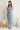 Lolita Cerulean Blue Boho Maxi Dress